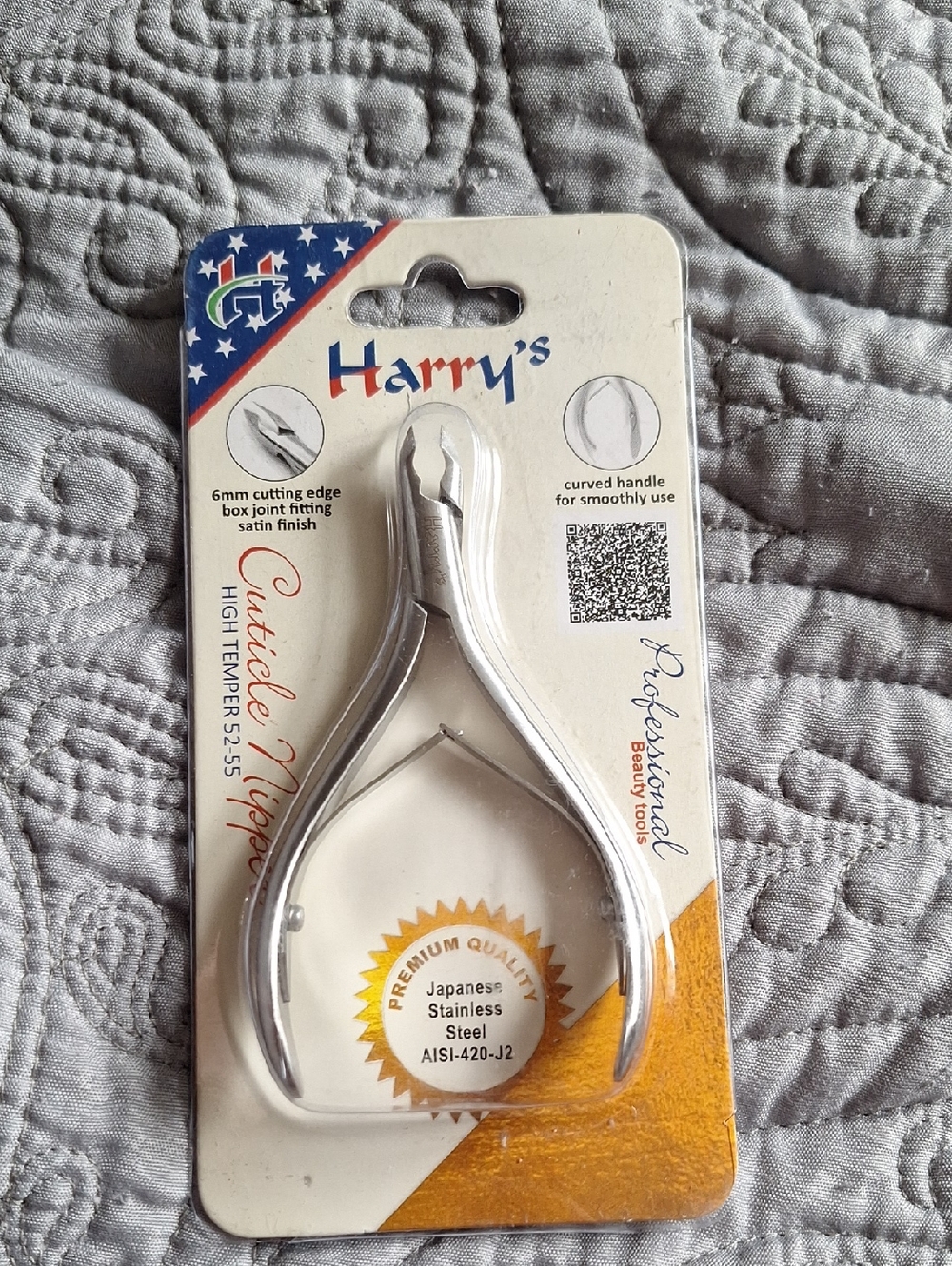 Harry's Stainless Steel Cuticle Nipper - Silver